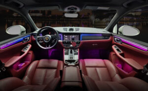 Eftermontering på Porsche Macan.