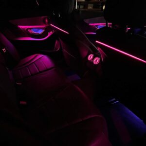 Led lister bag ryglæn