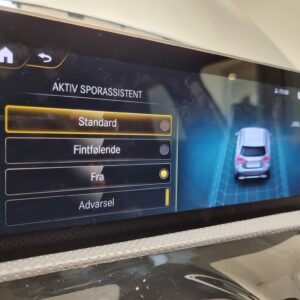 Kode aktiv spor assistent til last mode